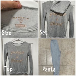 Matching pj,daily wear, creamy gold gray color!